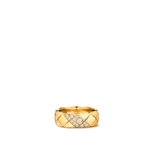 CHANEL COCO CRUSH RING QUILTED MOTIF SMALL VERSION