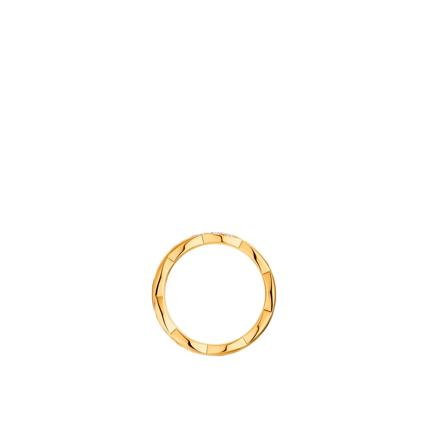 CHANEL COCO CRUSH RING QUILTED MOTIF SMALL VERSION