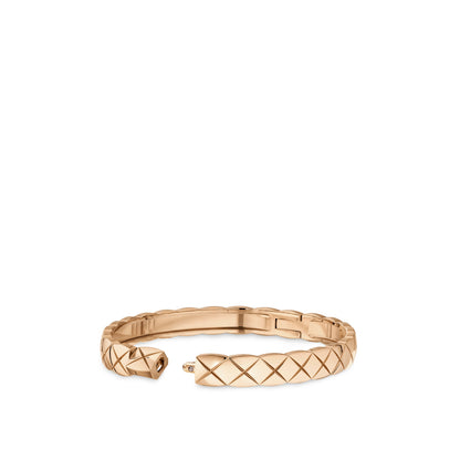 CHANEL COCO CRUSH BRACELET QUILTED MOTIF