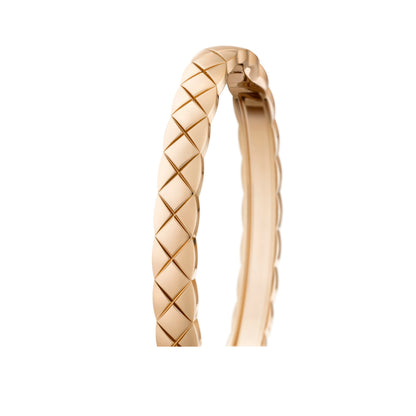 CHANEL COCO CRUSH BRACELET QUILTED MOTIF