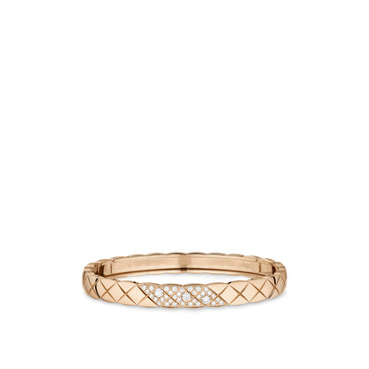 CHANEL COCO CRUSH BRACELET QUILTED MOTIF