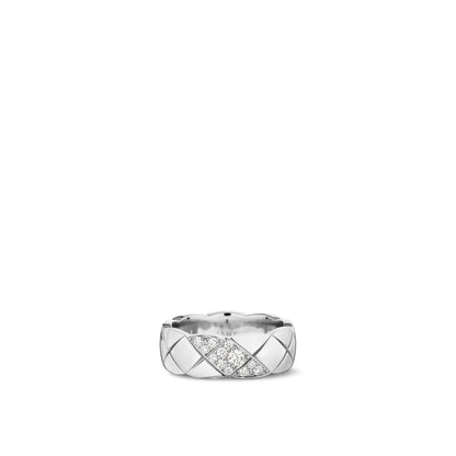 CHANEL COCO CRUSH RING QUILTED MOTIF