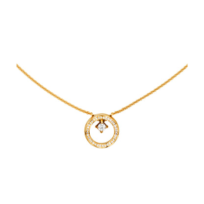 COCO NECKLACE QUILTED MOTIF