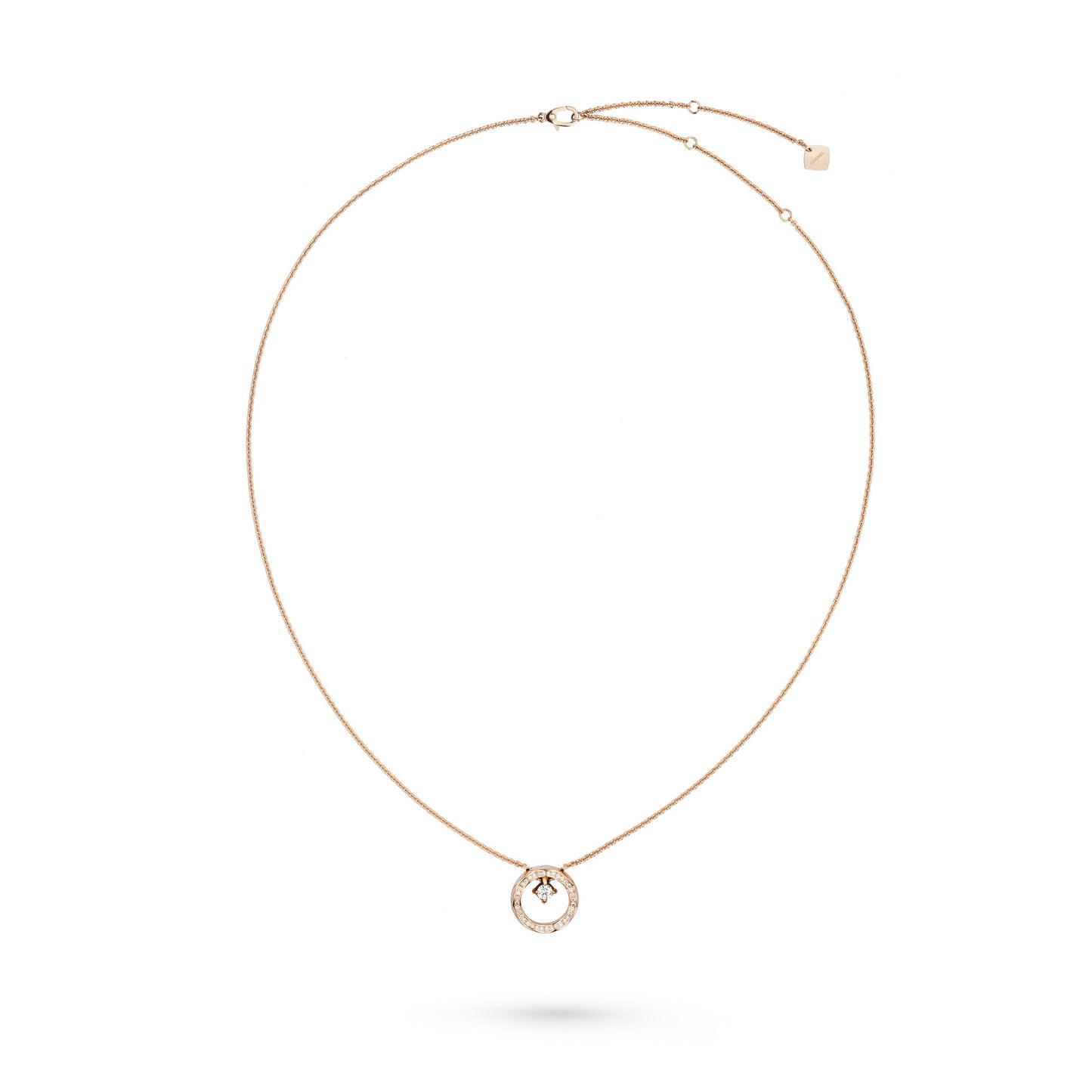 CHANEL COCO NECKLACE QUILTED MOTIF
