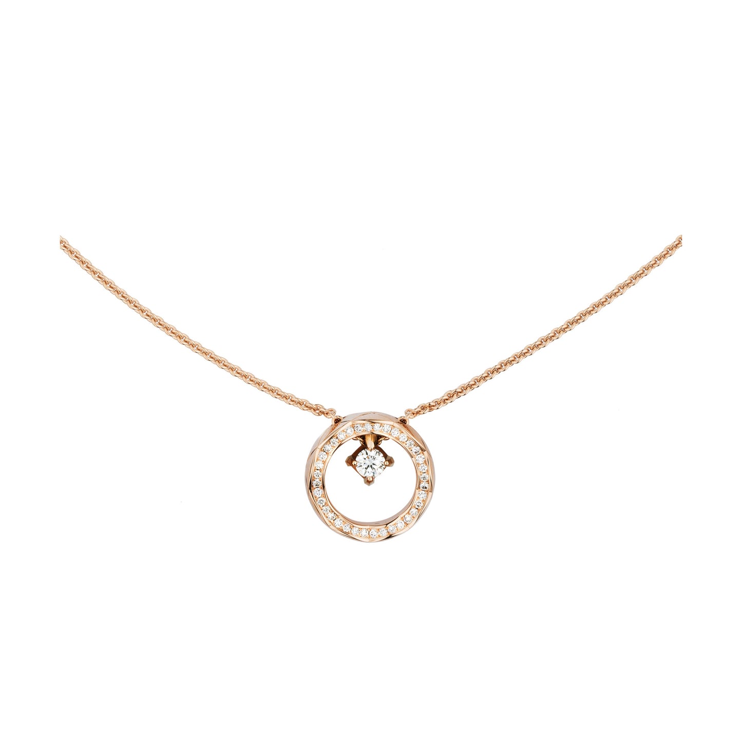 CHANEL COCO NECKLACE QUILTED MOTIF