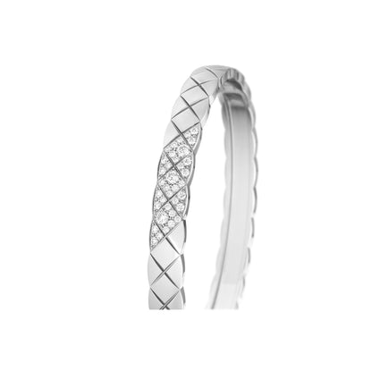 CHANEL COCO CRUSH BRACELET QUILTED MOTIF