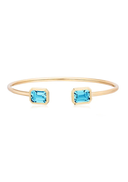 GOSHWARA 18KY OPEN EDGE BRACELET