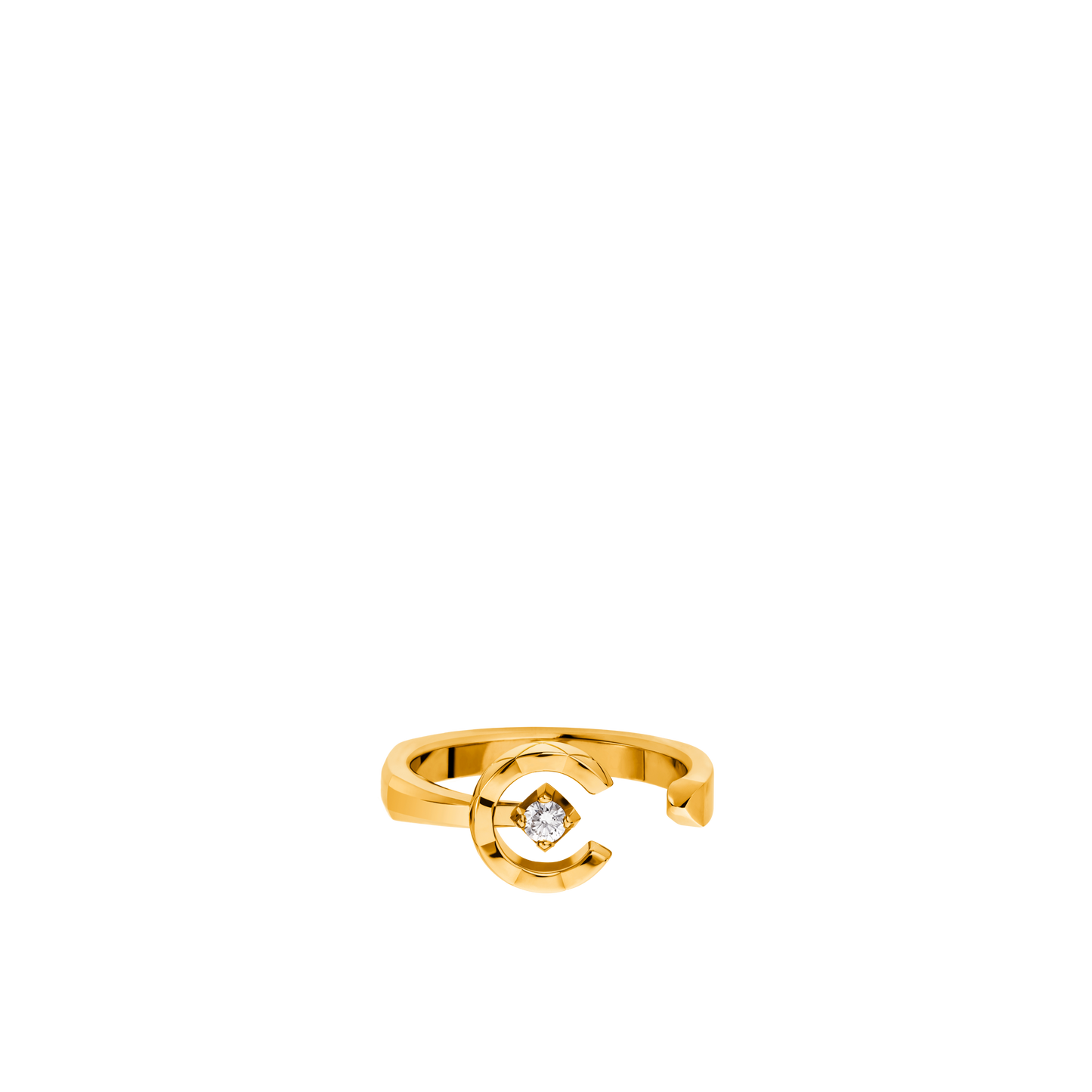 CHANEL COCO RING, QUILTED MOTIF