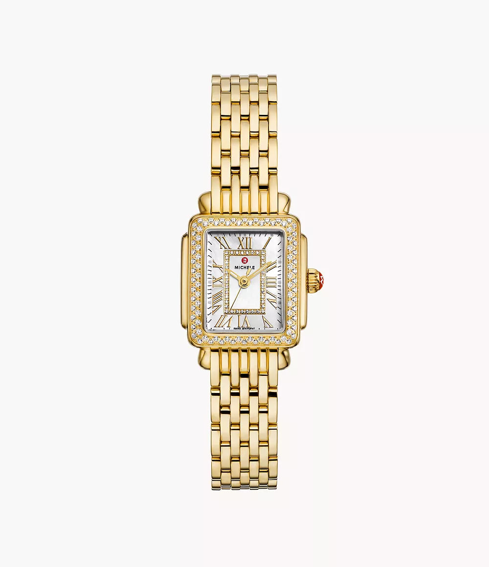 18K GOLD PLATED DECO MADISON MINI DIAMOND