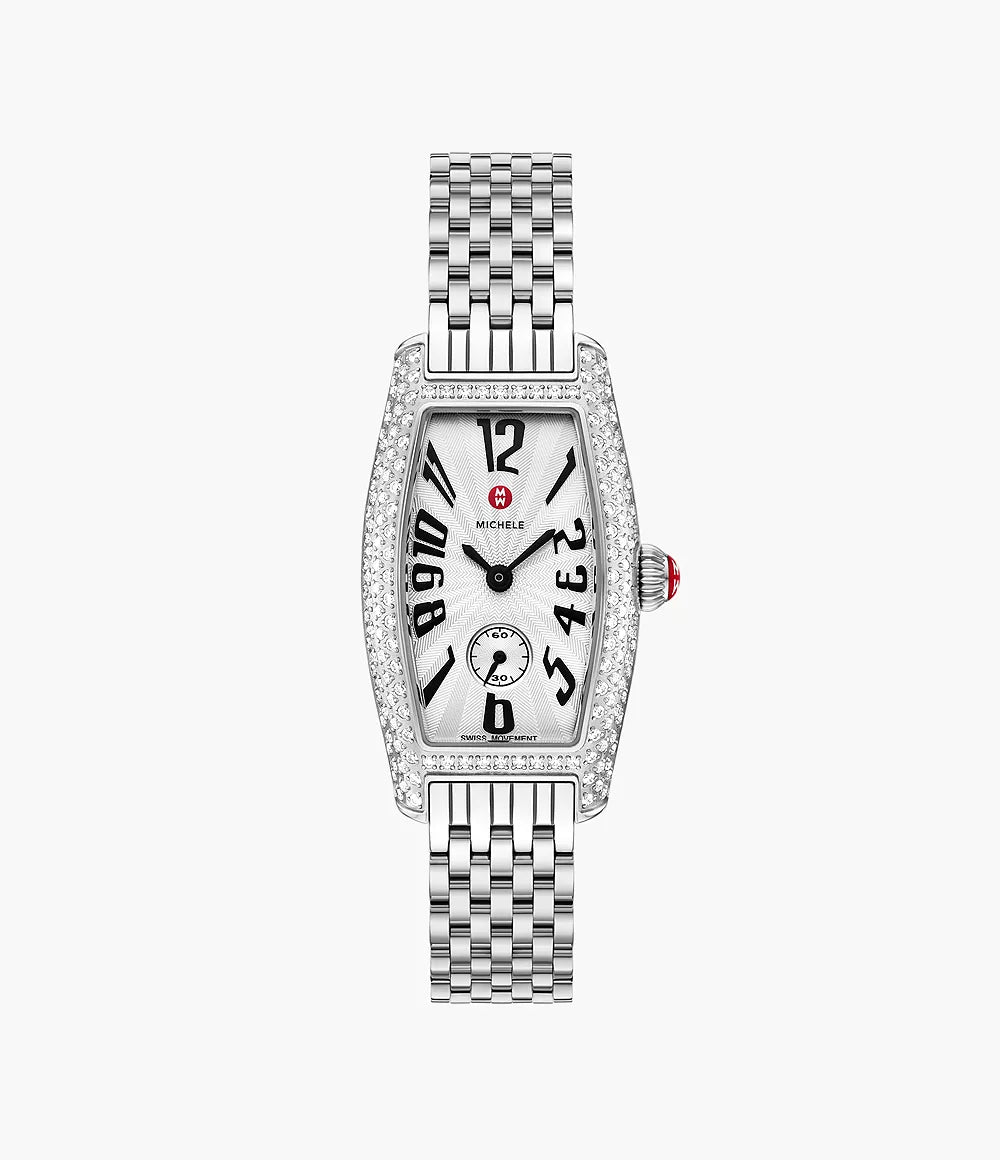 STAINLESS STEEL SPECIAL EDITION COQUETTE DIAMOND WATCH