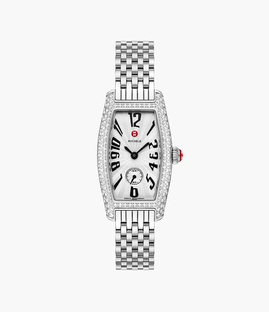 STAINLESS STEEL SPECIAL EDITION COQUETTE DIAMOND WATCH