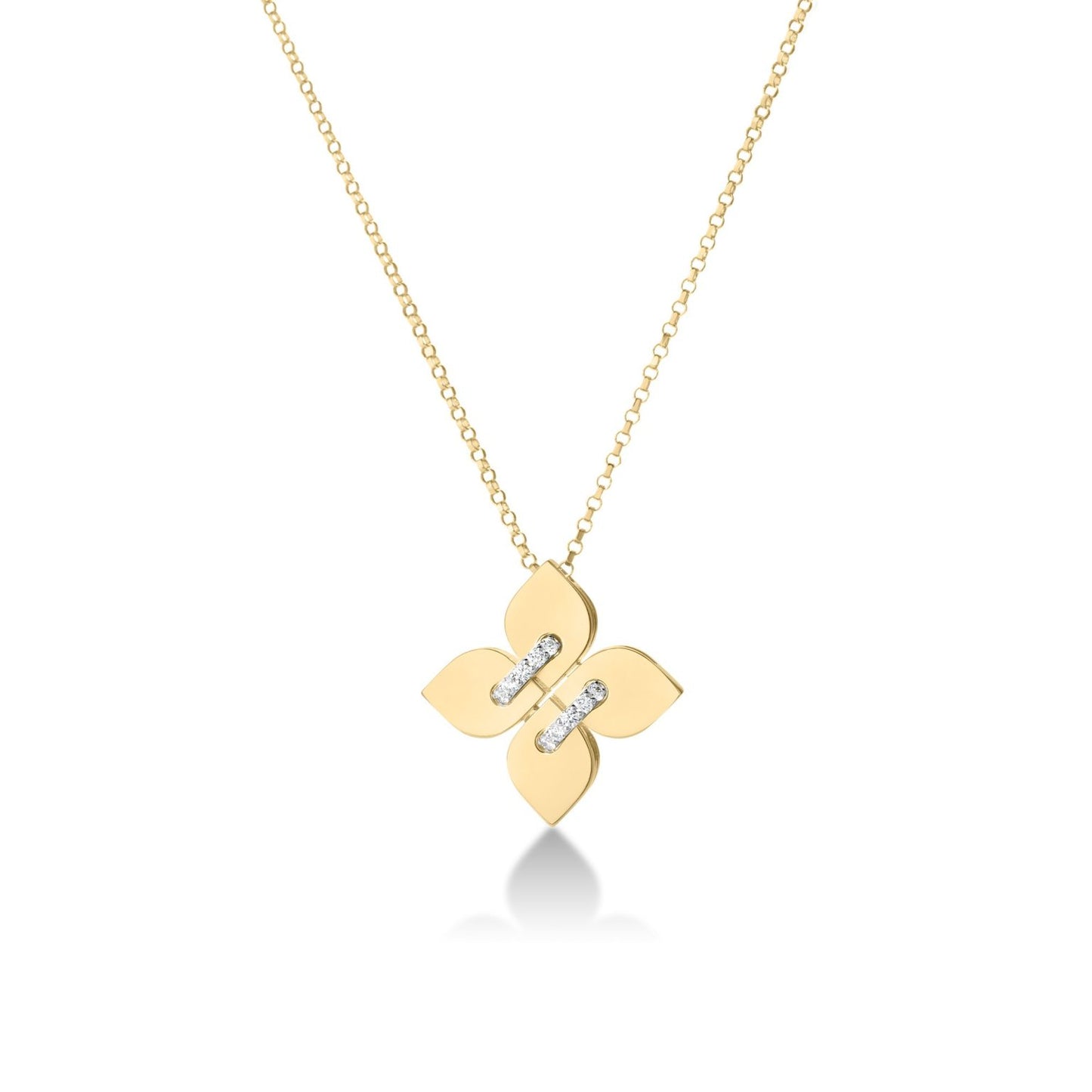 18KY DIAMOND VP FILO PENDANT