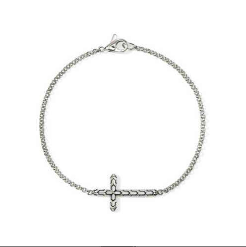 SS JH ESSENTIALS CROSS BRACELET