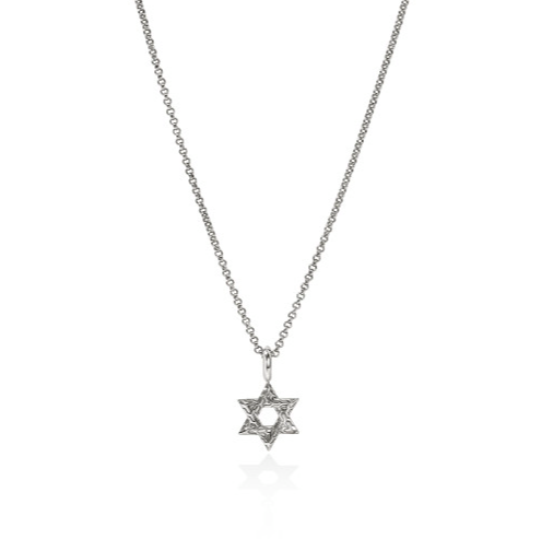 SS JH ESSENTIALS STAR OF DAVID NECKLACE