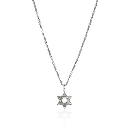 SS JH ESSENTIALS STAR OF DAVID NECKLACE