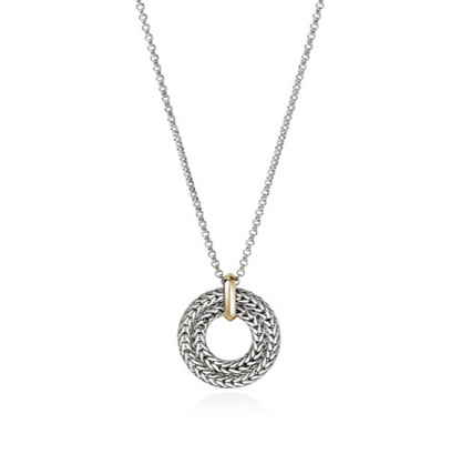 SS/14KY ICON LINK PENDANT NECKLACE