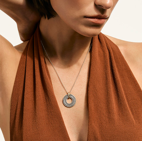 SS/14KY ICON LINK PENDANT NECKLACE