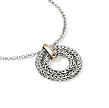 SS/14KY ICON LINK PENDANT NECKLACE
