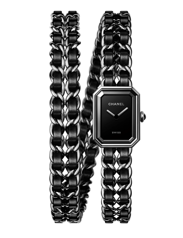 CHANEL PREMIERE ICONIC CHAIN DOUBLE ROW WATCH