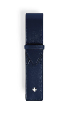 MONTBLANC ENVELOPE 1-PEN POUCH INK BLUE