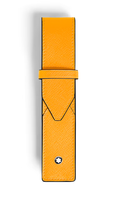 MONTBLANC ENVELOPE 1-PEN POUCH IN SAFFRON