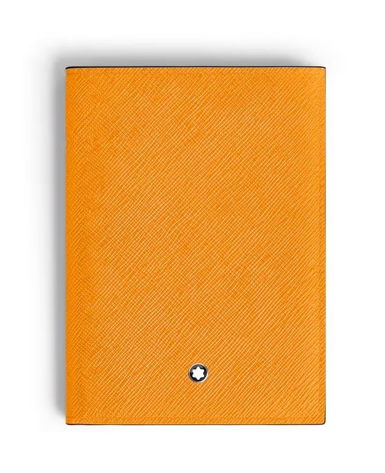 MONTBLANC PASSPORT HOLDER IN SAFFRON SARTORIAL LEATHER