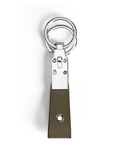 MONTBLANC LOOP KEY HOLDER IN KHAKI SARTORIAL LEATHER