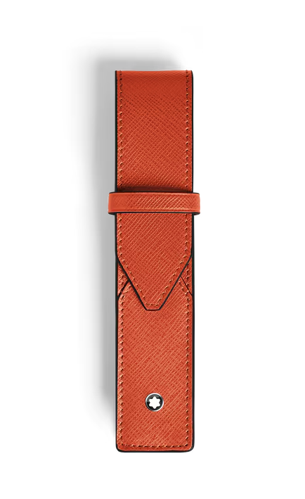 MONTBLANC ENVELOPE 1-PEN POUCH IN TANGERINE