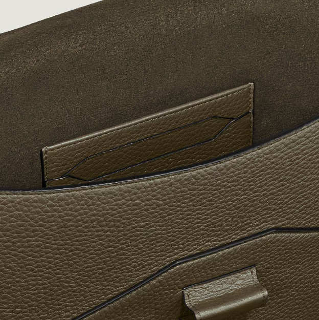 MONTBLANC ENVELOPE MEDIUM NOTEBOOK HOLDER IN KHAKI