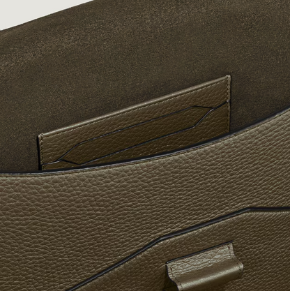 MONTBLANC ENVELOPE MEDIUM NOTEBOOK HOLDER IN KHAKI