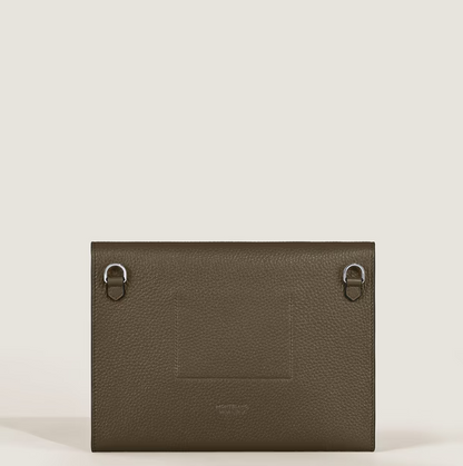 MONTBLANC ENVELOPE MEDIUM NOTEBOOK HOLDER IN KHAKI