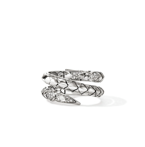 SS NAGA WIDE DIAMOND RING