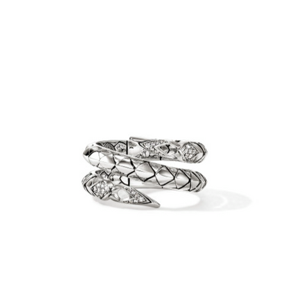 SS NAGA WIDE DIAMOND RING