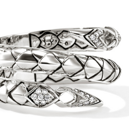 SS NAGA WIDE DIAMOND RING