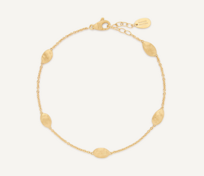 MARCO BICEGO 18KY SIVIGLIA SMALL BEAN BRACELET