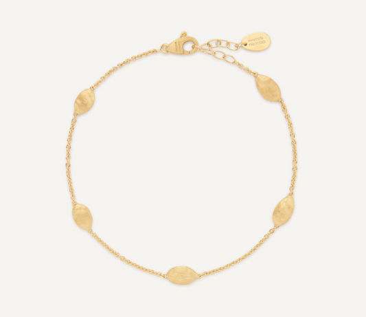 MARCO BICEGO 18KY SIVIGLIA SMALL BEAN BRACELET
