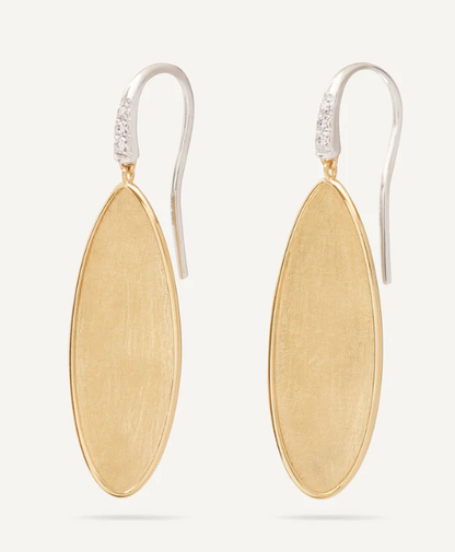 18KY LUNARIA TWIST DROP EARRS W/DIAS
