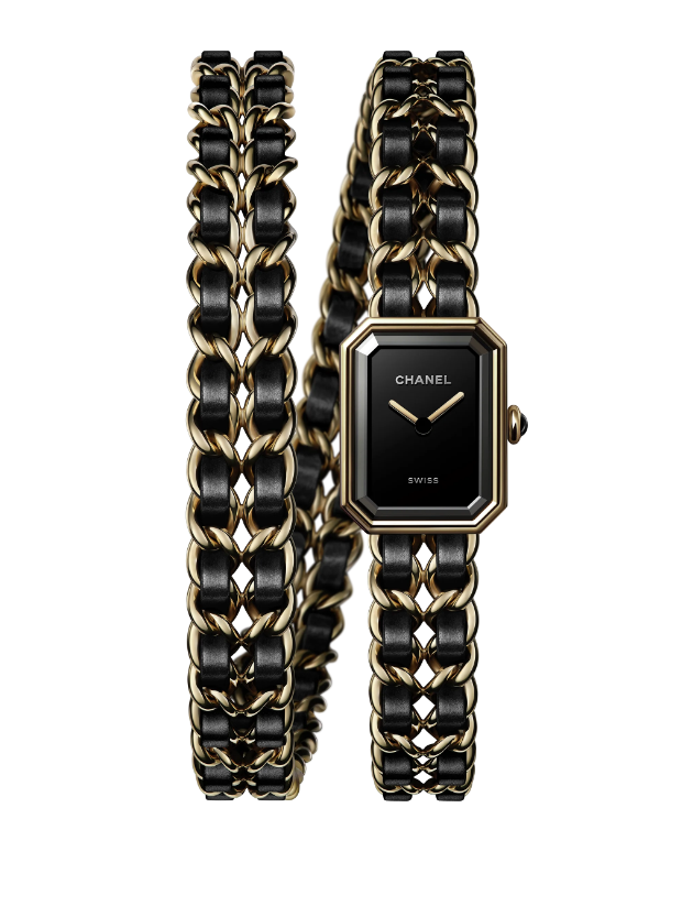 CHANEL PREMIERE ICONIC CHAIN DOUBLE ROW WATCH