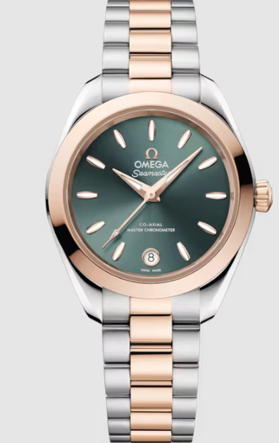 30MM STEEL/GOLD SEAMASTER AQUA TERRA 150M