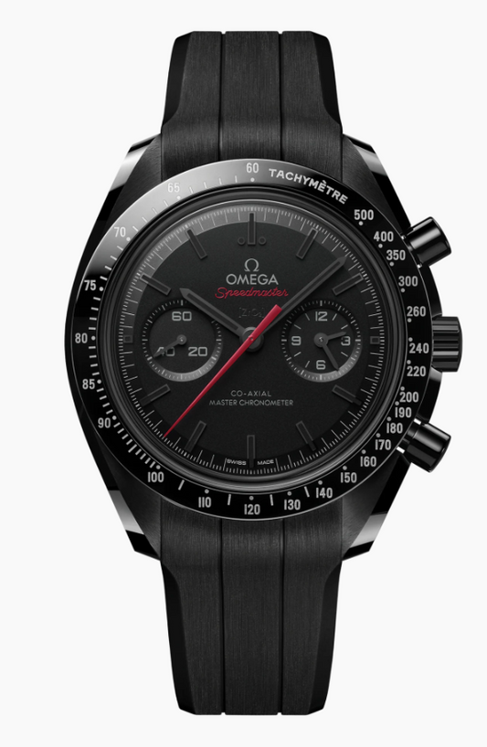 44.25MM BLACK CERAMIC SPEEDMASTER DARK SIDE OF THE MOON