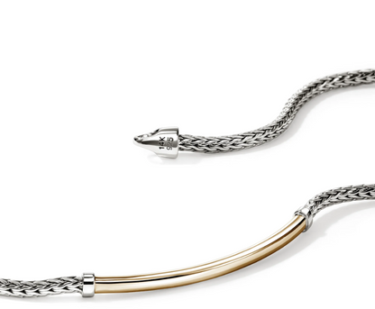 JH Essential Bracelet, Gold, Sterling Silver, 2.5MM