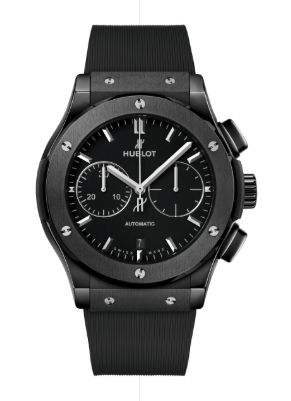 42MM CLASSIC FUSION  CHRONOGRAPH BLACK MAGIC