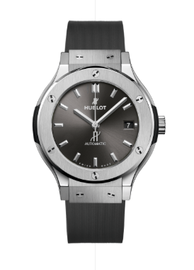 38MM CLASSIC FUSION RACING GREY TITANIUM