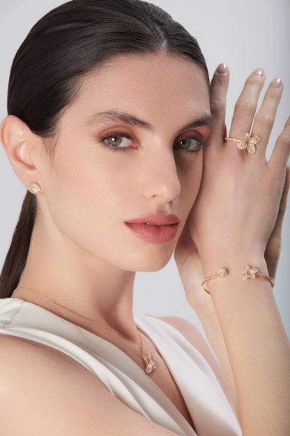 PASQUALE BRUNI 18KR PETIT GARDEN FLOWER BRACELET
