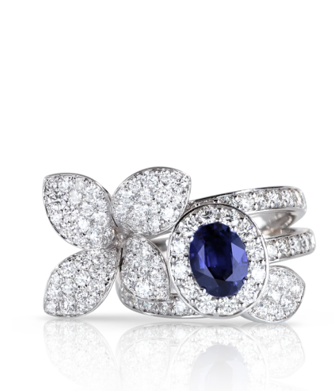 PASQUALE BRUNI 18KW HEART TO EARTH RING