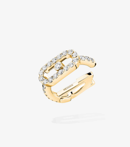 MESSIKA MOVE UNO PAVE CLIP EARRING