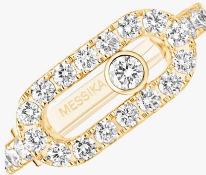 MESSIKA MOVE UNO PAVE CLIP EARRING