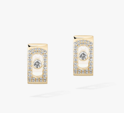 MESSIKA MOVE NOA PAVE HOOP EARRINGS