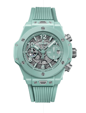 42MM BIG BANG UNICO MINT GREEN CERAMIC