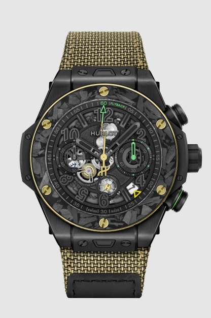 44MM BIG BANG RELOADED USAIN BOLT CERAMIC CARBON LIMITED EDITION